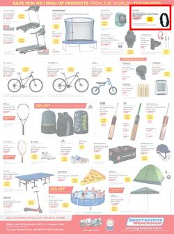 Sportsmans Warehouse : Annual Yellow Ticket Sale (30 Dec 2017 - 11 Jan 2018), page 2
