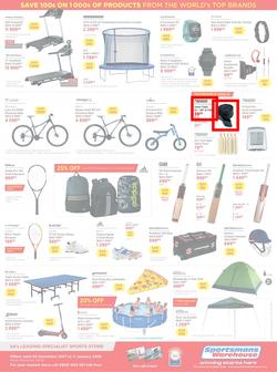 Sportsmans Warehouse : Annual Yellow Ticket Sale (30 Dec 2017 - 11 Jan 2018), page 2