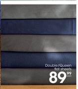 Double/Queen Flat Sheets-Each