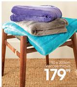 Viscose Throws-180 x 200cm