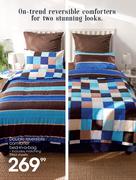 Double Reversible Comforter Bed In A Bag