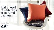 Tassel Scatter Cushions 45x45cm-Each