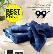 3 Pack Towel Sets