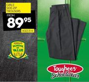 Toughees Girls Side-Zip Trousers 