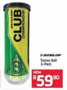Dunlop Tennis Ball 3-Pack