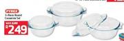 Pyrex 3-Piece Round Casserol Set