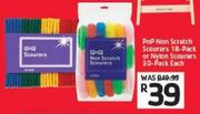 PnP Non Scratch Scourers 18 Pack Or Nylon Scourers 30 Pack-Each