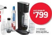 Soda Stream Genesis Titan/Silver 60Ltr Mega Gift Pack