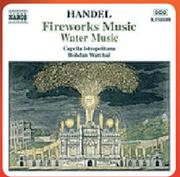 Handel Fireworks Music Water Music CD