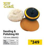 Tork Craft Sanding & Polishing Kit 125mm
