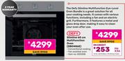 Defy Slimline 60cm Multifunction Oven DBO486E