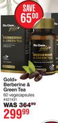 Dis-Chem Gold+ Berberine & Green Tea 60 Vegecapsules