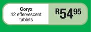 Coryx 12 Effervescent Tablets