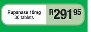 Rupanase 10mg 30 Tablets
