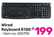 Logitech Wired Keyboard K120