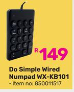 Winx Do Simple Wired Numpad WX-KB101