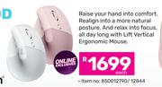 Logitech Vertical Ergonomic Mouse-Each
