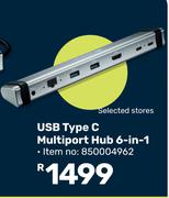 Canyon USB Type-C Multiport Hub 6 In 1