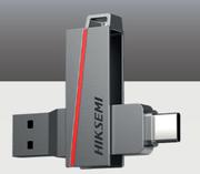 0Hikvision Semi Dual Slim 64GB 2 In 1 USB Flash Drive