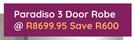 Paradiso 3 Door Robe