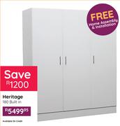 Heritage 180 Built In Robe