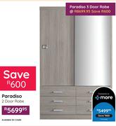 Paradiso 3 Door Robe