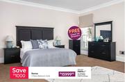 Roma 3 Piece Bedroom Suite