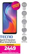 Tecno Spark 5 Vacation Blue Smartphone-Each