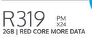 Oppo A54s-On 2GB Red Core More Data (24 Months)