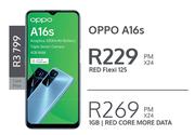 Oppo A16s-On 1GB Red Core More Data (24 Months)