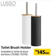 Lusso Toilet Brush Holder-Each