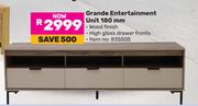 Grande Entertainment Unit 1800mm