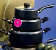 Bennett Read 8 Piece Nonstick Aluminium Cookware Set