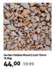 Garden Pebble Mixed Crush 13mm 16.8Kg