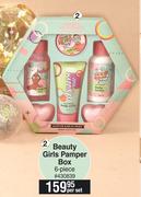 Nature's Nourishment Beauty Girls Pamper Box 6 Piece-Per Set
