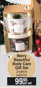 Nature's Nourishment Berry Beautiful Body Care Gift Set 2 Piece-Per Set