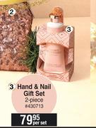 Nature's Nourishment Hand & Nail Gift Set 2 Piece-Per Set