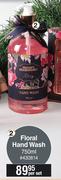 Nature's Nourishment Floral Hand Wash-750ml Per Set