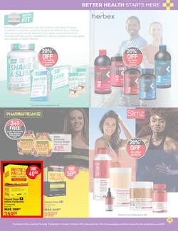 Dis-Chem : Healthy Living Foods & Sports (12 September - 13 October 2024), page 17
