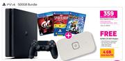 Sony PS4 500GB Bundle-On My Gig 2 Top Up (36 Month)