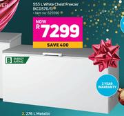 KIC 553 L White Chest Freezer (KCG570/1)
