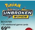 Pokeman Sun Moon Unbroken Bonds Booster
