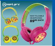Amplify Kids' Foldable Headphones-Each