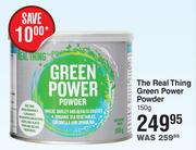 The Real Thing Green Power Powder-150g