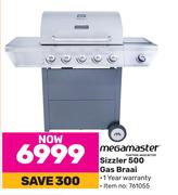 Megamaster Sizzler 500 Gas Braai