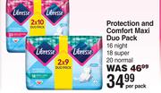 Libresse Protection And Comfort Maxi Dup Pack-Per Pack