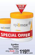 Epi-Max Cream Value Pack-400g Plus 125g Per Pack