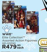 WWE Elite Collection Assorted Action Figurines MD-GDF60-Each