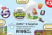 ZURU 5 Surprise Mega Gross Mini's ZURU77355GQ1-Each