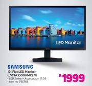 Samsung 19" Flat LED Monitor LS19A330NHMXZN